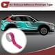 thumbnail image 2 of Cinta de Rayas Unique Bargains 40mmx10m Calcomanías de Rayas para Coche, Motocicleta y Carreras de Barcos, Stickers DIY, Rojo Rosa Brillante 1 Pcs, 2 of 7