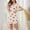 White, variant on Oplxuo Heart Print Short Nightgowns for Women Loose Crewneck Sleepwear Short Sleeve Comfy Sleep Dress Nightshirt