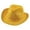 Yellow, variant on Straw Cowboy Sun Hat for Kids Summer Beach Baby Children Caps