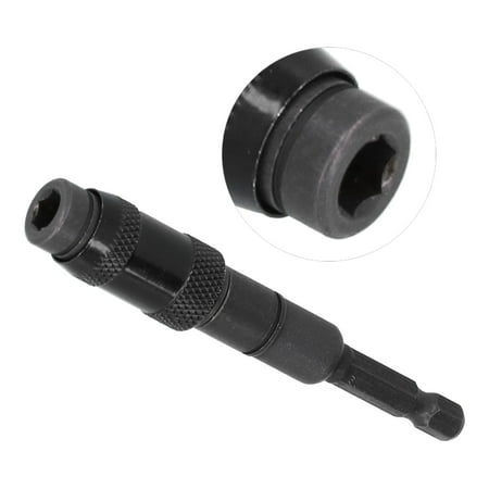 

Hex Shank Drill Holder Hand Operated Tools Rotating Screw Bit Multi-Angle Universal For Corners For Tight Spaces All Black Black+Silver Red+Silver