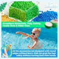 thumbnail image 2 of Pool Toys, YCFUN 10-Pcs Dive Stick Ring Set, Dive Party Pack Pool Set for Child Boys Kids, Red, 2 of 5