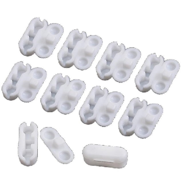 10 Pcs/emballages en Plastique à Œillets Antidérapants pour Jardin, Couverture de Jardin, Couverture de Jouet pour Grande Taille, Durable, Résistante, Réutilisable