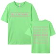 thumbnail image 3 of Camiseta con estampado para hombre y mujer, ropa de calle estética Kpop, Y2k, informal, de algodón, de manga corta, Unisex, color negro y rosa, 3 of 5