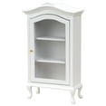 thumbnail image 2 of 1/12 Armario de Cocina de Madera Nevera Muebles Accesorio , blanco h Sunnimix Gabinete en miniatura, 2 of 7