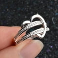 thumbnail image 5 of Vadktai Women Rings, Infinity Heart Promise Ring, Heart Knot Ring, Wedding Engagement Statement Rings, Forever Link Together Friendship Statement Jewelry Gifts for Women Daughter Mom, 5 of 7