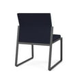 thumbnail image 5 of Fauteuil d'Invité Sans Accoudoirs pour Réception Gansett / Acier Charbon / Bleu Marine, 5 of 5