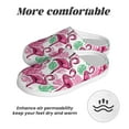 thumbnail image 6 of Lsque Flamingo Pattern Womens Comfort Cotton on Scuff With Memory Foam and Anti-skid Sole Slipper-42/43, 6 of 7