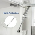 thumbnail image 5 of Uxcell 15 Inch 20lb/89N Gas Strut Gas Shock Spring Lift Support Shock Strut Spring for Truck Door, RV  Door, Storage Cabinet, 2 Pack, 5 of 6
