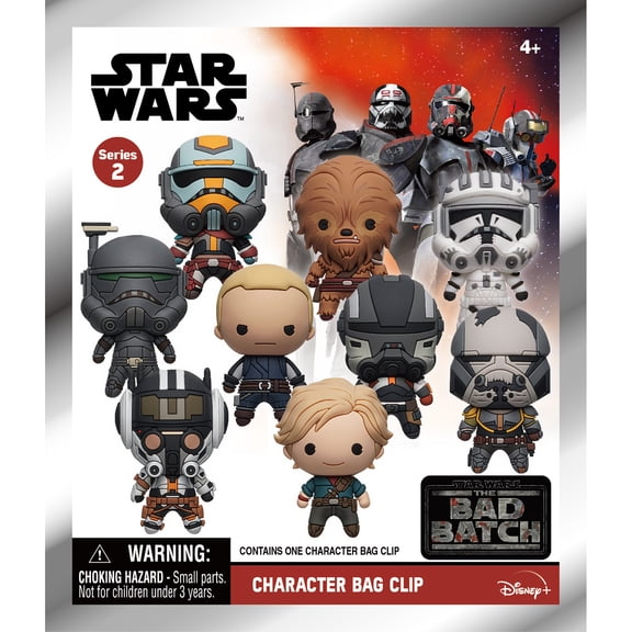 Star Wars 3D Foam Bag Clip Blind Bag