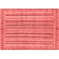 thumbnail image 1 of Ahgly Company Machine Washable Indoor Rectangle Oriental Red Modern Area Rugs, 8' x 12', 1 of 1