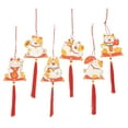 thumbnail image 3 of 6pcs Chinese Spring Festival Decoration Hanging Charm Tassel Ornament for Lunar Year, 3 of 11
