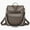 BLACK PATTERN, variant on YOMYM Backpack Purse for Women Fashion Waterproof PU Leather School Backpack Convertible Shoulder Bags Brown