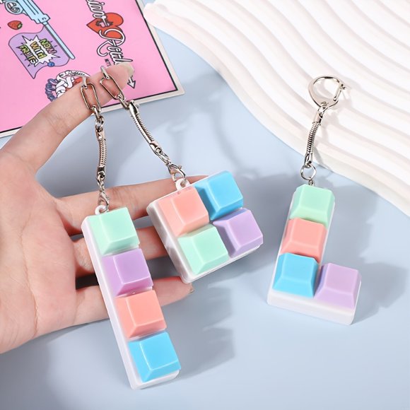 Festive Russian Stress Relief Keyboard: Hangable, Finger-Pressing, Suitable for Ages 14 and Up