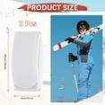 thumbnail image 3 of Uxcell Sangles de Fixation de Ski [2 Pcs] - Accessoires de Sports d'Hiver Sangle de Transport avec Coussin de Protection - [Blanc], 3 of 7