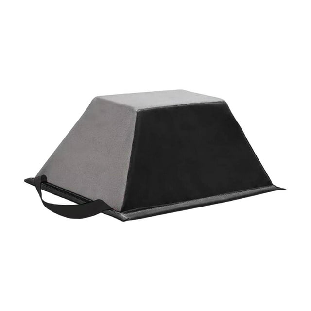 DYNWAVECA Balance Training Balance Board Core Strength Gymnastics,Portable Gymnastics Block Stand Stunt Training Stand for Sports Home black