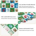 thumbnail image 5 of FORMRS Womens Scarf Winter Soft Long Big Warm Shawls Wrap Tassel Scarves, Christmas Dog Paws Pattern, 5 of 9