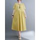 thumbnail image 5 of Vestido holgado de mujer con bolsillos, manga corta, vestido informal de fiesta, 5 of 8