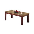 thumbnail image 2 of ACME Bologna Coffee Table in Brown and Cherry, 2 of 2