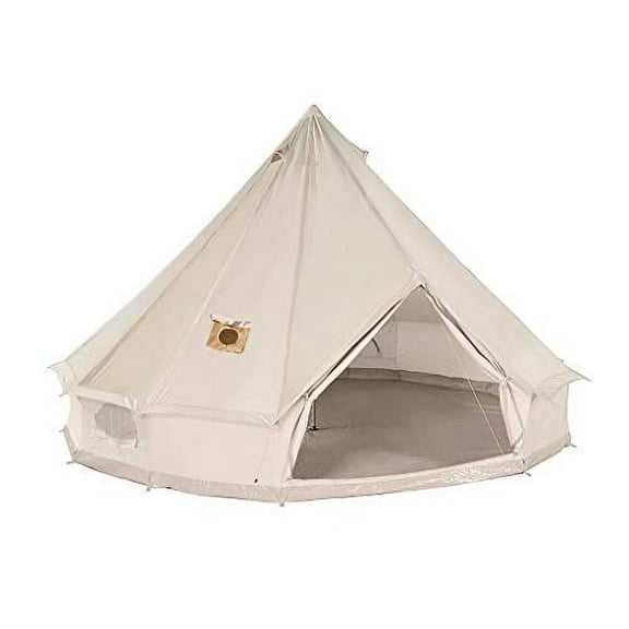Danchel 4M Cotton Bell Tent With Two Stove Jackets (Top And Wall)