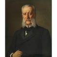 thumbnail image 2 of Christian Griepenkerl 20x24 Black Ornate Framed Double Matted Museum Art Print Titled: Dr. Joseph Alexander Freiherr Von Helfert (1890), 2 of 5