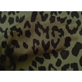thumbnail image 4 of oneOone Cotton Cambric Olive Green Fabric Leopard Animal Skin Sewing Material Print Fabric By The Yard 56 Inch Wide, 4 of 4