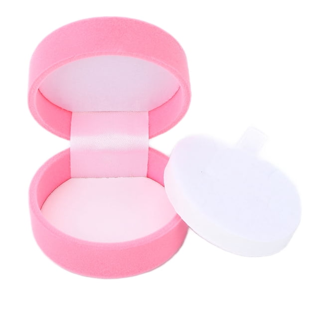 Jewelry Box, Soft Flocking Small Durable Necklace Box For Valentine's Day For Mother's Day For Birthday For Women
