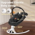 thumbnail image 2 of Columpio para Bebé Viriwebaby Eléctrico con Control Remoto de 5 Velocidades, 2 of 7