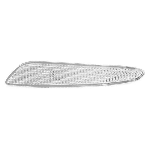 Car Left Side Marker 2118200121 Bumper Turn Signal Light Shell for MercedesBenz W211 EClass(White )