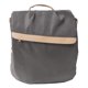thumbnail image 2 of Mochila de moda con estilo combinado, mochila escolar de gran capacidad, impermeable, mochila de hombro, cuadrada, gris, 2 of 15