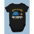 thumbnail image 3 of Making Memories Campsite At Home Bodysuit Infant -Image by Shutterstock,  6 Months, 3 of 4