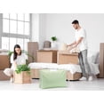 thumbnail image 6 of Unique Bargains 1 Pack Clothes Storage Bags Moving Bags Green 23.5*16.5*9.5in, 6 of 7
