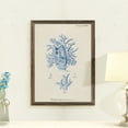 thumbnail image 3 of Wexford Home Antique Coral in Navy VI-Framed Canvas - Espresso - 16X22, 3 of 4