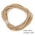 thumbnail image 1 of CABLE DE CABLE ELÉCTRICO DE PAR TRENZADO DE CUERDA DE CÁÑAMO VINTAGE PARA ACCESORIOS DE BRICOLAJE DE LUZ DE LÁMPARA, 1 of 7
