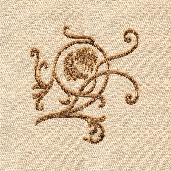 Ahgly Company Machine Washable Indoor Square Transitional Brown Sand Brown Area Rugs, 4' Square