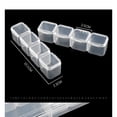 thumbnail image 4 of Soporte de cuentas Contenedores organizadores transparentes Caja de almacenamiento de plás Abanopi Titular de cuentas, 4 of 6