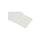 thumbnail image 5 of SOSTENES CHIC para Mujeres Copas Completas Transpirables Confort Encaje Floral Cobertura Completa Sin Almohadillas Con Aros 42/95 Ajuste 40B/C Blanco, 5 of 5