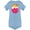 Light Blue, variant on Hamster On A Basketball Bodysuit Infant -Image by Shutterstock, Newborn