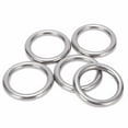 thumbnail image 2 of Noref Stainless Steel Round Rings, Anti Rust Yoga Hanging Rings For Boat For Hammock, 2 of 8