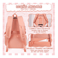 thumbnail image 4 of Mochila Escolar Viaje Bolsa Laptop Para Niños  Malubero Anaranjado, 4 of 4