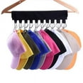 thumbnail image 5 of Cap Organizer Hanger, Hat Organizer for Closet - Rubberized Stainless Steel Clips - Change Your Clothing Hanger to a Hat Hanger Hat Rack, Green, 5 of 5
