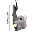 thumbnail image 2 of Rearview Koala Ornament Cute Hanging For Car Interior Automotive Trim Accessory Road Trip Idea, 2 of 4