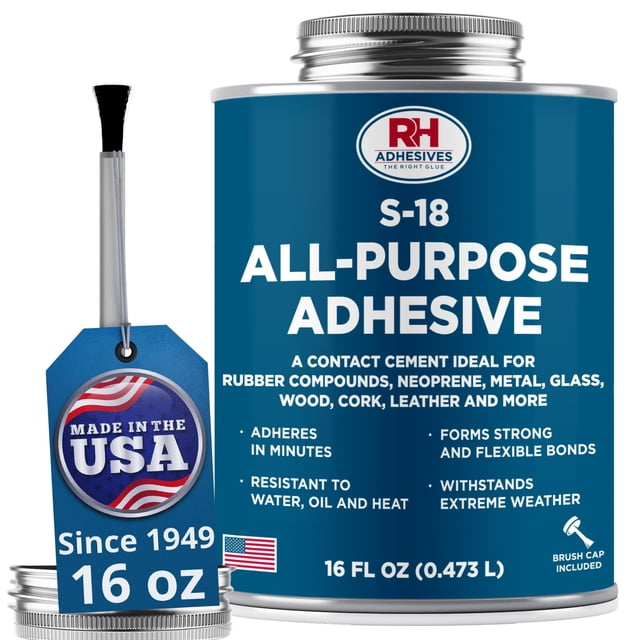 Adhesive RH Adhesives S-18, lata multiusos de 473 ml