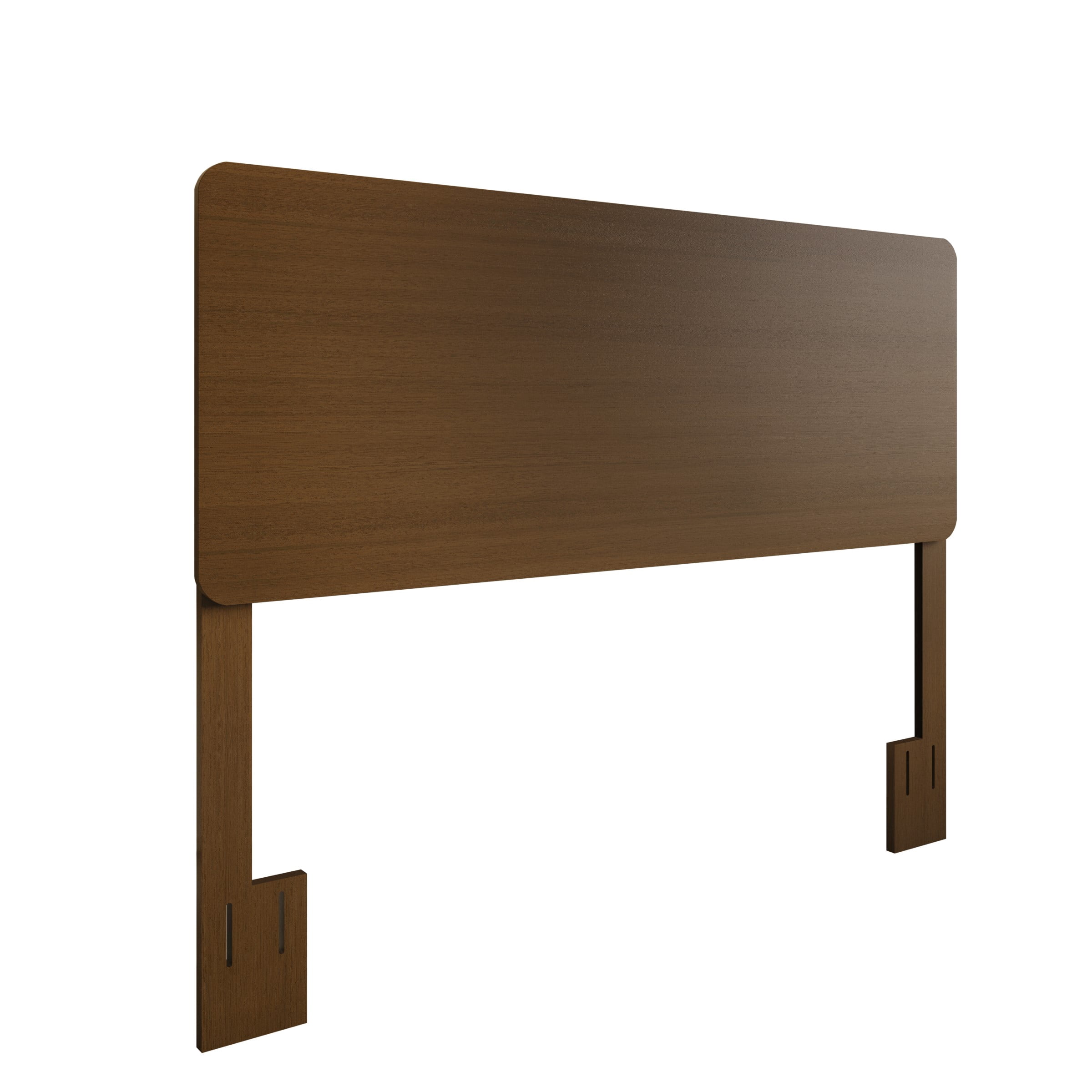 Home Design Keokuk Queen Headboard with Minimalist Design & Easy Installation, Brown, Easy Assembly