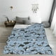 thumbnail image 5 of Balery Dolphins Manta de Felpa Suave y Acogedora – Cobija de Franela Aterciopelada para Cama, Lavable y Cálida para Sofá, Mascotas, Transpirable-60"x50", 5 of 7