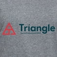 thumbnail image 3 of CafePress - Triangle Tagline Horizontal T Shirt - Women's V-Neck Dark T-Shirt, 3 of 4