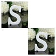 thumbnail image 4 of Jumpingount 8cm 26 Letters Alphabet Portable Lightweight Hanging Props Ornament Stable Wear-resistant Wall for Wedding Party Home 18# 2piezas, 4 of 6