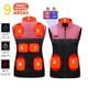 thumbnail image 2 of Chaleco calefaccionado de 21 áreas para hombre y mujer, chaqueta calefactable de invierno para mujer, calentador eléctrico USB, chaqueta táctica, chaleco térmico, abrigo calentador corporal, 2 of 5