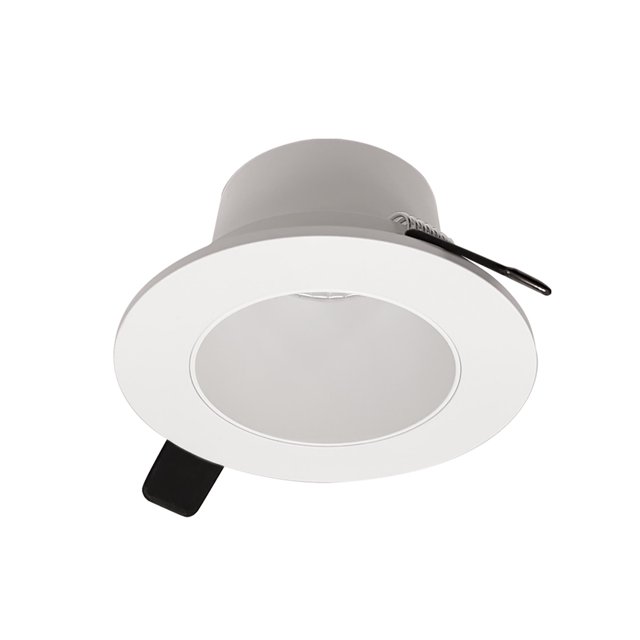 Nora Lighting Nioc-2Rndc - Embellecedor de luz descendente Iolite de 2" sin casquillo - Blanco