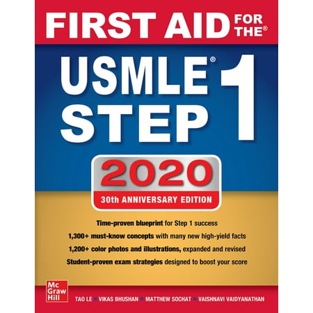 First Aid for the USMLE Step 1 2020, Thirtieth Edition (Edition 30) (Paperback)