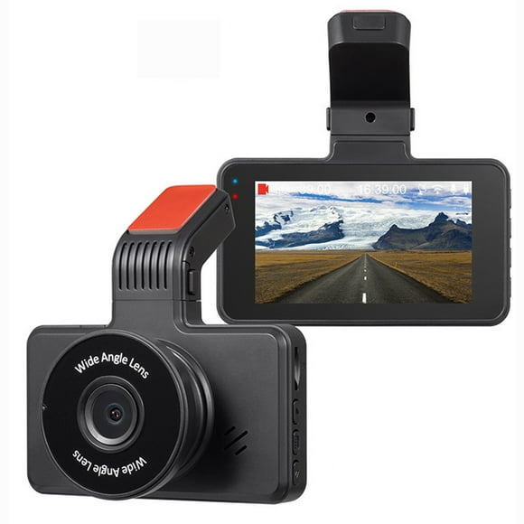 Rbaofujie Dash Camera for Cars Dash Cam 3 Inch Ips Screen Smart Dash Camera for Cars150 Large Wideangle Parking Monitor Night Vision 720p Single Lens Car Camera Car Camera - Dash Cam Front and Rear